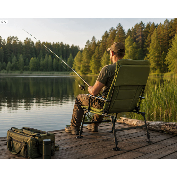 Крісло Gold Fisher Pro, зелене