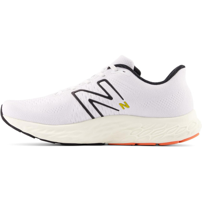 Кросівки New Balance Fresh Foam X Evoz V3 для чоловіків, 44 EU, широка колодка, білий, ангора, чорний
