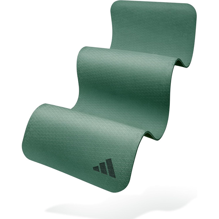 Килимок для йоги Adidas Legend Ivy, 4 мм, протиковзкий, з перероблених матеріалів (176 x 61 см)