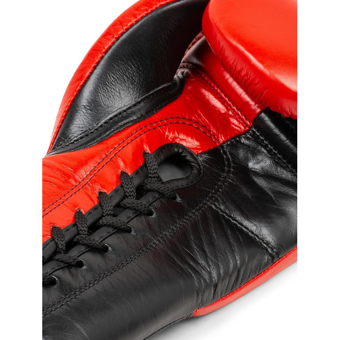Боксерські рукавички BenLee Typhoon 08 oz Red/Black з натуральної шкіри