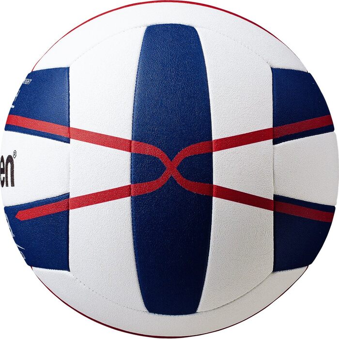 Волейбольний м'яч Molten FIVB Elite для пляжного волейболу, червоно-біло-синій