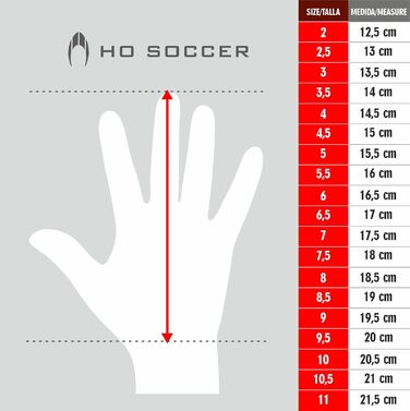 Воротарські рукавички HO Soccer Rage Plus Hazard V2, сині/помаранчеві, унісекс