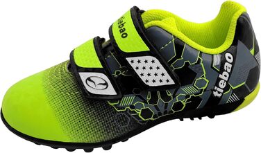 Дитячі футбольні бутси для гри на твердих ґрунтових покриттях, розмір 25-37, зелені