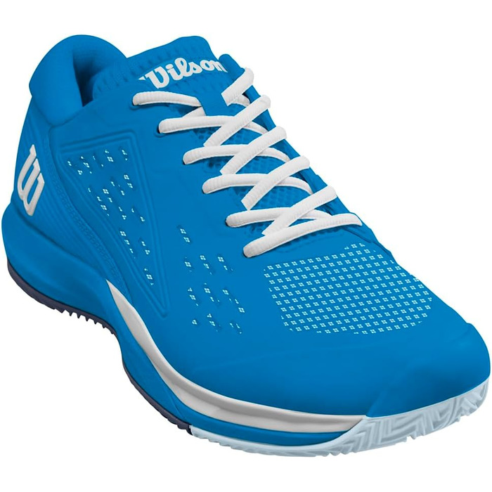 Тенісні кросівки Wilson Rush Pro Ace Clay WRS333370 - блакитний, білий, темно-синій (42 EU)