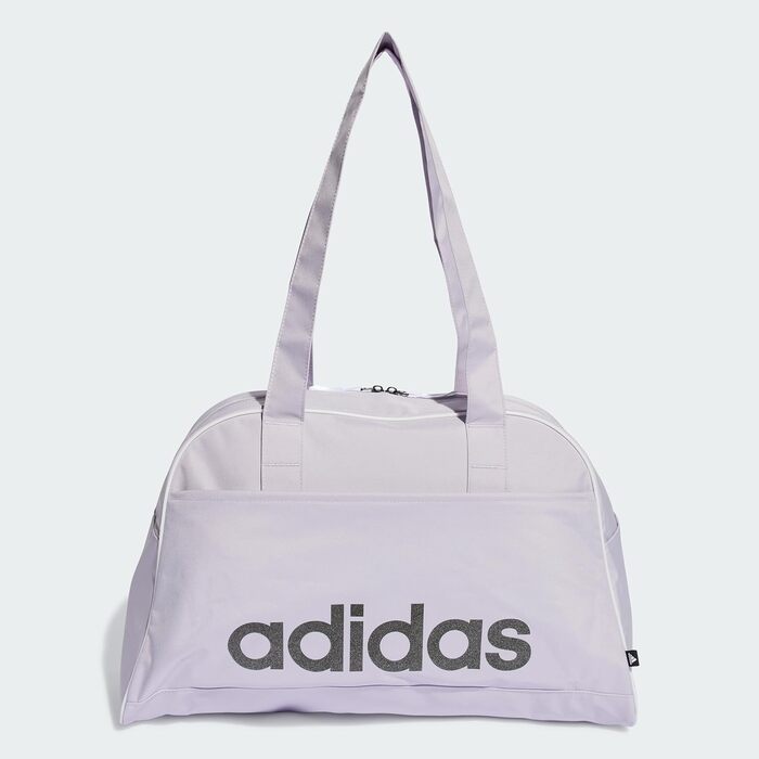 Сумка для боулінгу adidas Linear Essentials жіноча, сріблясто-чорна, універсальний розмір