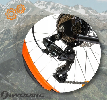 Гірський велосипед IWOBIKE Blaze, рама 17,5