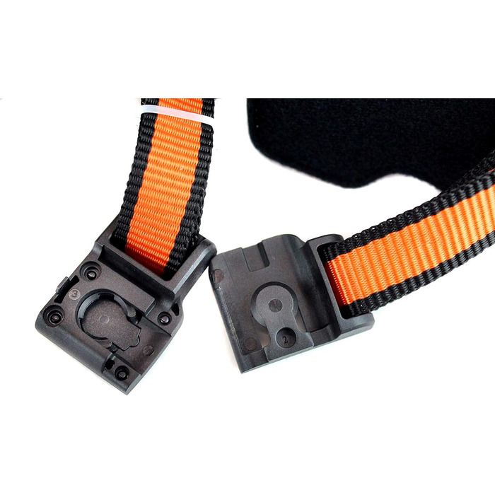 Велошолом KTM Factory Character 2021 з магнітною застібкою Fidlock, помаранчево-матовий/петрол, розмір 54-58 см