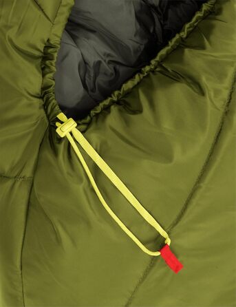 Спальний мішок VAUDE Sioux 800 II, блакитний, 2-8°C, для трьох сезонів, 220x80 см, з блискавкою справа, для кемпінгу в приміщенні та на відкритому повітрі