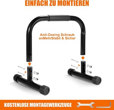 Паралелетки для віджимань та випробувань на силу - Паралелетки для калістеніки, статики та силових тренувань. Ідеально для дому, вулиці та спортзалу