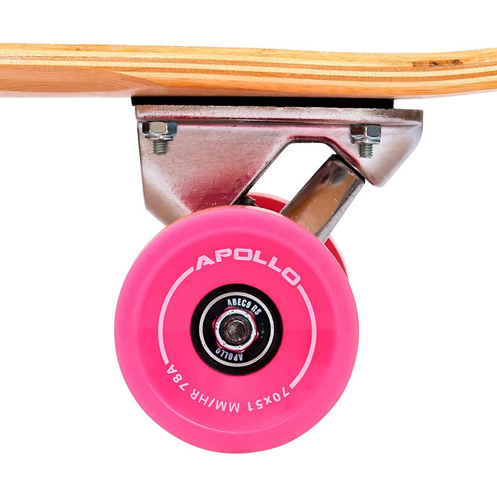 Лонгборд Apollo Dancer 46x9,5 дюймів, ABEC 9, стильний круїзер для денсу, трюків і прогулянок, для початківців і профі, модель Paeonia
