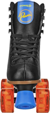 Дитячі роликові ковзани Pacer Comet Hightop чорного та срібного кольорів, з підсвічуванням коліс, розмір Youth 3