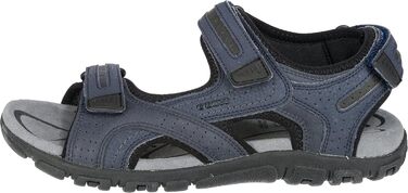 Чоловічі кросівки Geox Navy Dk Grey 43 EU - дихаючі шкіряні