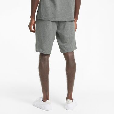 Чоловічі спортивні шорти PUMA Back, сірий меланж (Medium Gray Heather), розмір S