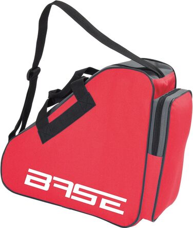 Сумка для ковзанів BASE Skatebag - зелено-червона з ручками та регульованим ременем