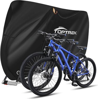 Чохол для велосипеда Toptrek 210D Oxford, 200 x 110 x 70 см, водонепроникний, захист від сонця, міцний, з сумкою