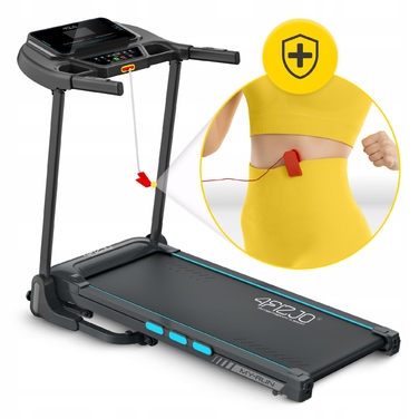Електрична бігова доріжка 4FIZJO MY-RUN до 90 кг