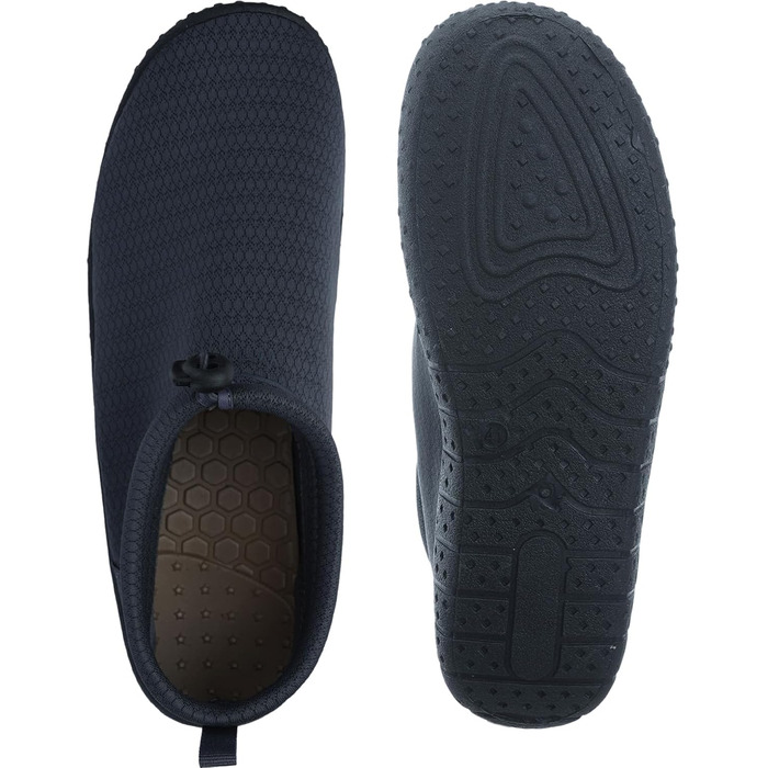 Водні черевики Whitin для жінок та чоловіків: швидко сохнуть, товста підошва, сірий (40 EU)