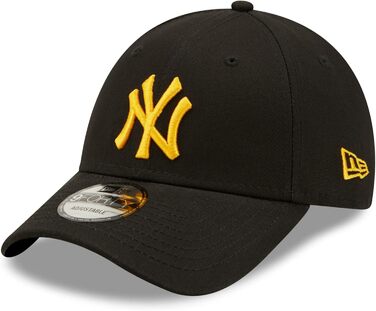Кепка New Era New York Yankees MLB League Essential 9Forty чорна, регульована
