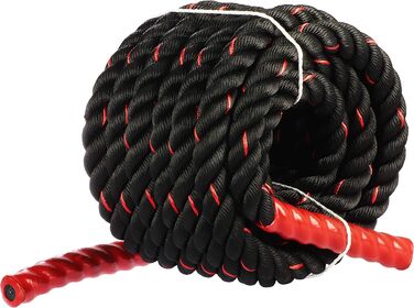 Тренажер Battle Rope (Бойове Канат) для фітнесу - 9м, 12м, 15м - з неслизькими ручками - для дому та спортзалу
