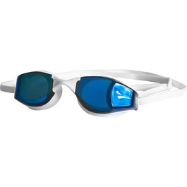 Розумні плавальні окуляри Finis Smart Goggle із дзеркальними лінзами, антифог та UV-захистом, трекер для плавання, для дорослих, синій