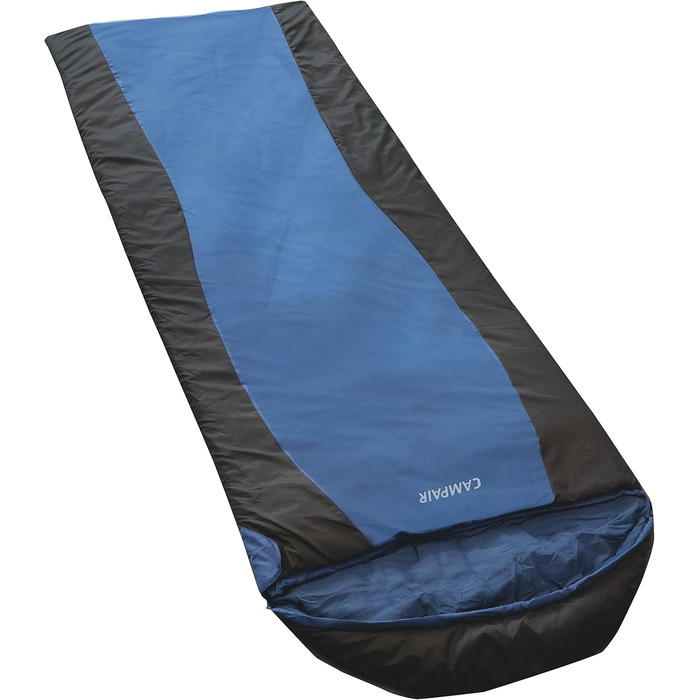 Спальний мішок CampAir Deckenschlafsack, блакитний (Comfort), з компресійним мішком