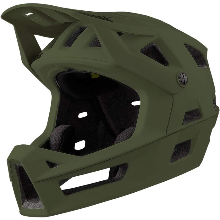 Велошолом IXS Trigger FF MIPS для ендуро, оливковий, розмір XS (49-54 см)