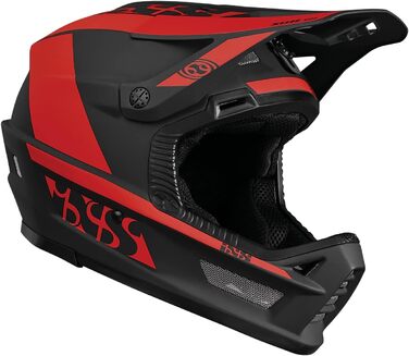 Інтегральний шолом IXS Xult DH для MTB, E-Bike, BMX, унісекс, червоний, розмір L