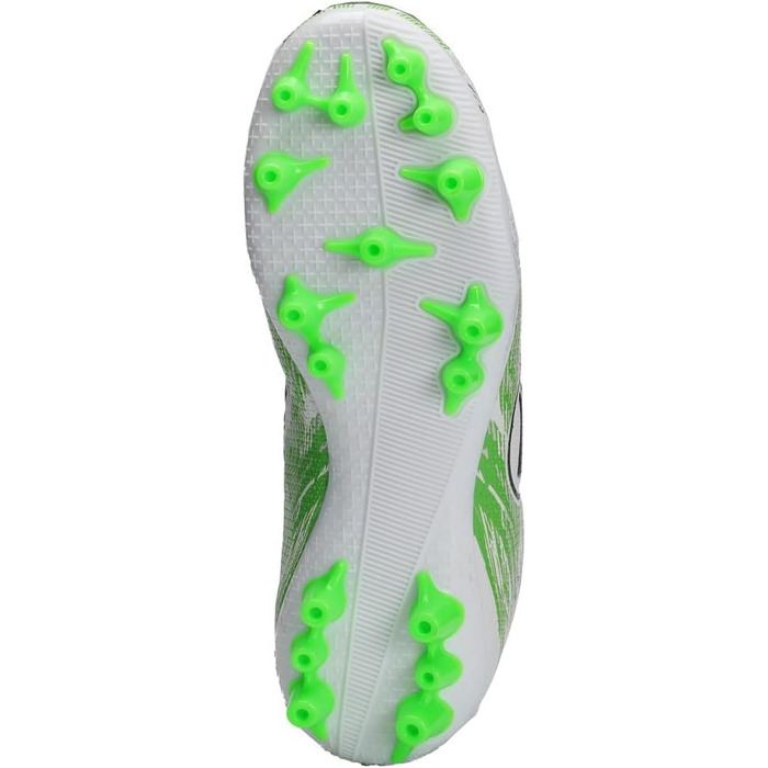 Дитячі футбольні бутси JAKO Stepover (37 EU, білий, неоновий зелений)