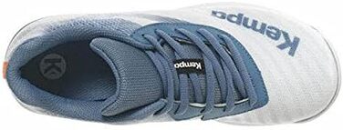 Дитячі гандбольні кросівки Kempa Wing 2.0 Junior - біло-сталево-блакитні (28 EU, вузька колодка)