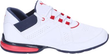 Чоловічі кросівки PUMA Enzin SL V2 для бігу та вулиці (43 EU, білий, червоний, темно-синій)