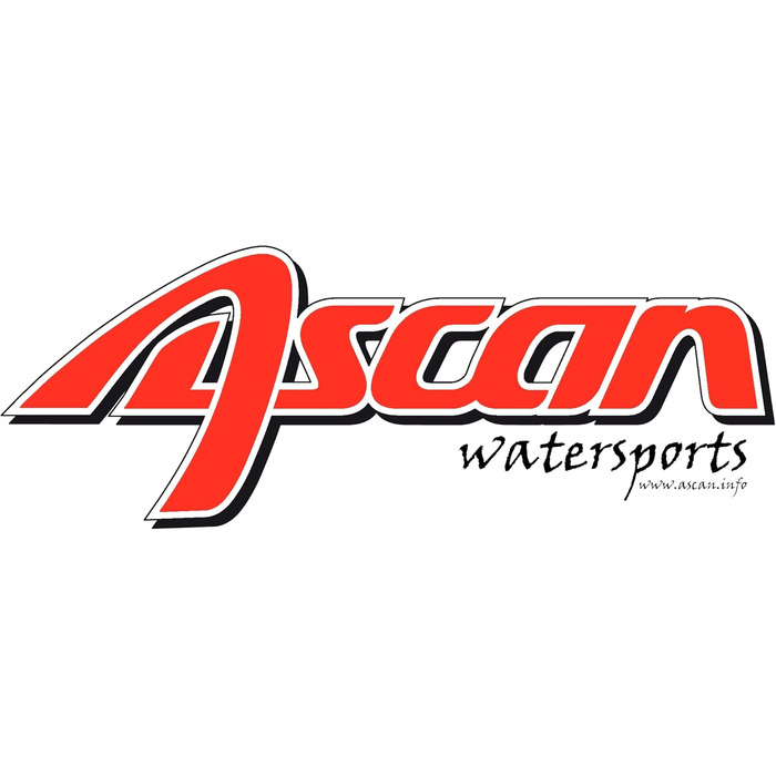 Весло Ascan, 60% карбон, легке, 2 або 3 частини, для дорослих, анти-скручувальна система, видимий карбон, чохол на лопатку (3 частини)