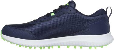 Чоловічі гольф-туфлі Skechers Max Fairway 4 без шипів, 42.5 EU, темно-синій/лаймовий