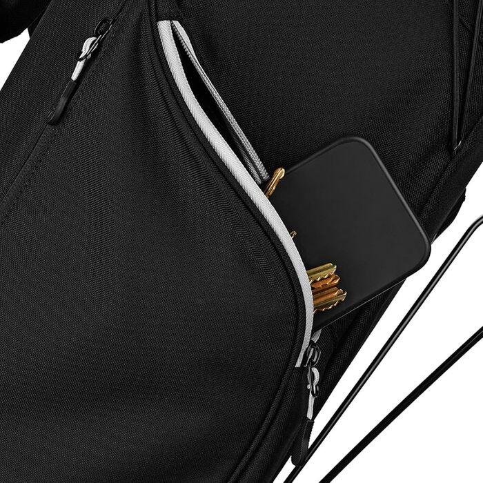 Сумка для гольфу TaylorMade FlexTech Junior чорного кольору