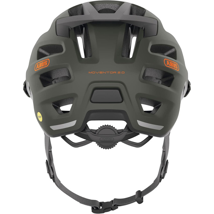 Велошолом ABUS Moventor 2.0 MIPS, захист від ударів, для MTB та All-Mountain, унісекс, розмір S (51-55 см), темно-зелений
