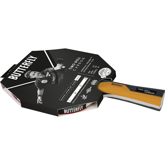 Набірна ракетка Butterfly 85037 Timo Boll Carbon для настільного тенісу