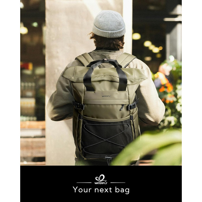Рюкзак WATERFLY Rolltop 16-21 л для ноутбука 16