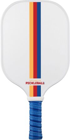 Паддл для піклболу Brooklyn Pickleball Co. | Вуглецеве волокно | Вулик | Нековзний руків'я | Одиночний | Білий