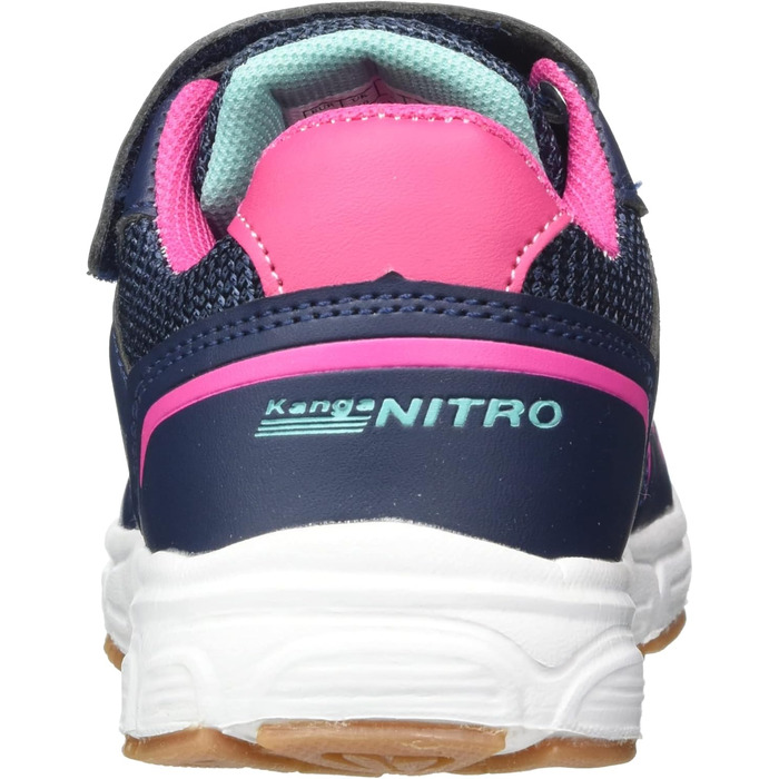 Дитячі спортивні черевики KangaROOS K-NI Lucky для залу, 37 EU, темно-синій/рожевий