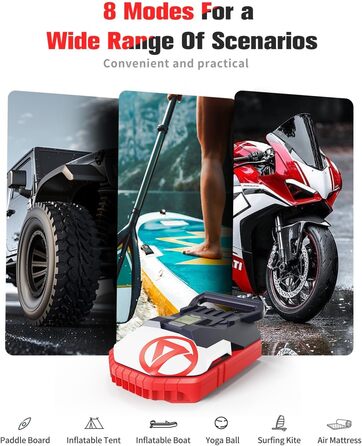 Електричний нагнітач SUP GICLE 60 PSI: насос для SUP, надувних човнів, каяків та наметів