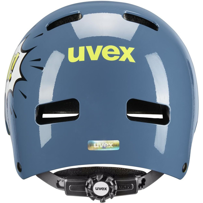 Велошолом дитячий uvex Kid 3, Stone Blue, 51-55 см, універсальний