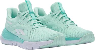 Кросівки Reebok Flex Trainer для жінок (41 EU, Glitch Aqua Ftwr White Ai Aqua)