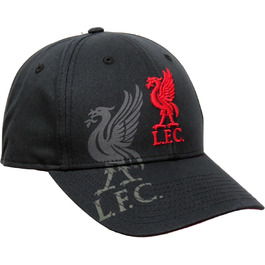 Кепка Liverpool FC Obsidian Mass MVP Premiership чорного кольору, універсальний розмір