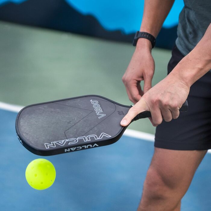 М'яч для піклболу Vulcan VPRO Flight Outdoor – офіційний м'яч PPA Tour, жовтого кольору, 12 шт.