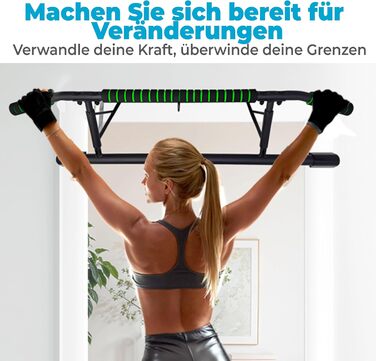 Рештокран для дверей OcioDual: турнік, петлі для підвіски, домашні тренування, фітнес