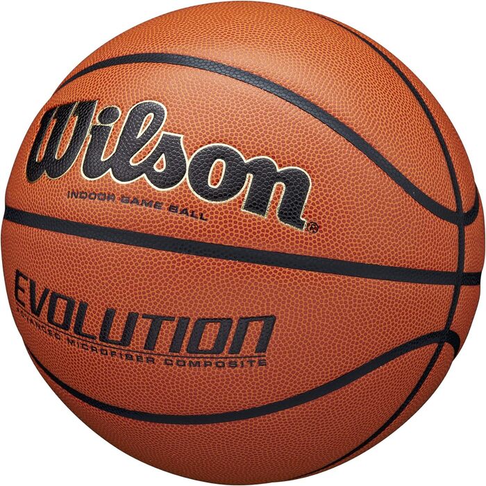 Баскетбольний м'яч Wilson Evolution розмір 7, коричневий, для дорослих, універсальний