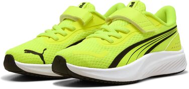 Дитячі кросівки PUMA Pounce Lite Ac+ PS, 28 EU, жовтого та чорного кольорів