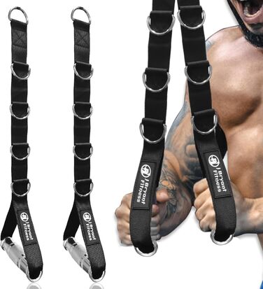 Металевий тренажерний гриф J Bryant Fitness з алюмінієвого сплаву, мульти D-кільце, для силових тренувань, тяги блоку та LAT Pull Down систем