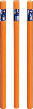 Поролонова аквапалка BECO PoolNoodle Compact 160×7,5 см, помаранчева, 3 шт. – для аквафітнесу та басейну