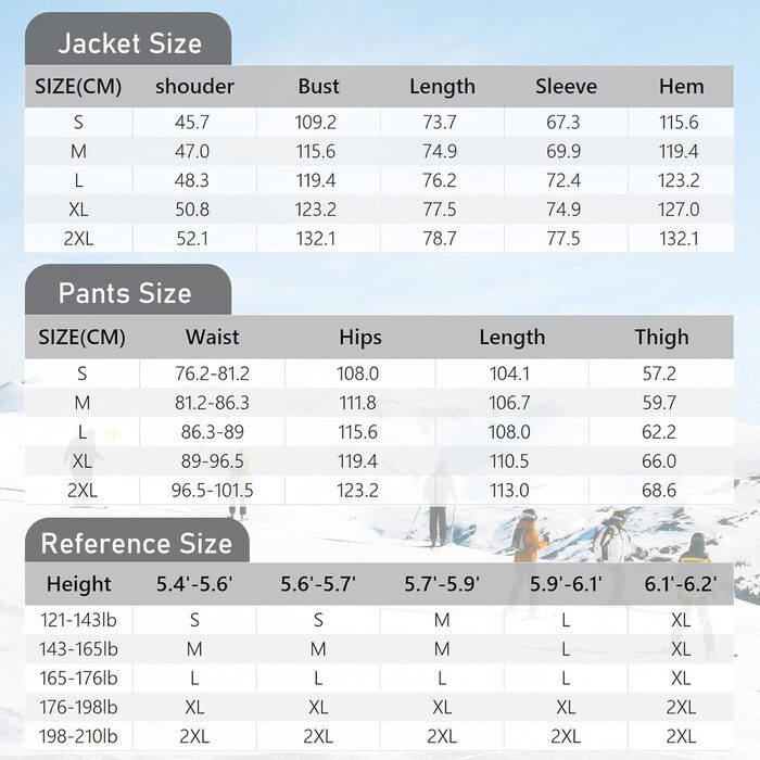 Комплект гірськолижний чоловічий HOTIAN: куртка та штани, зелено-чорний (XL), водонепроникний, вітронепроникний