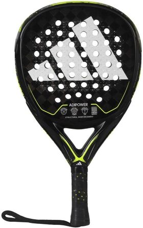 Тенісний м'яч Adidas Adipower Padelschläger (3.2) чорний/жовтий